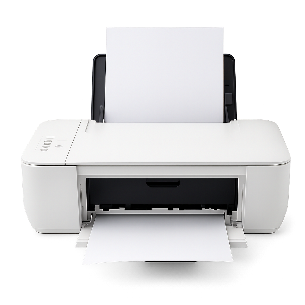 Printer setup illustration